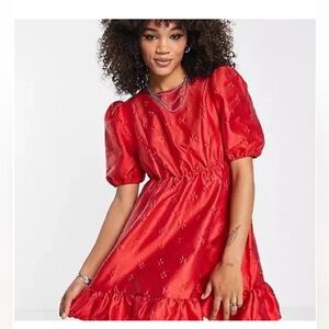 Sister Jane red heart mini dress (xs)